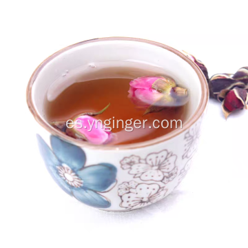 Té saludable de primera calidad, rosa dorada seca